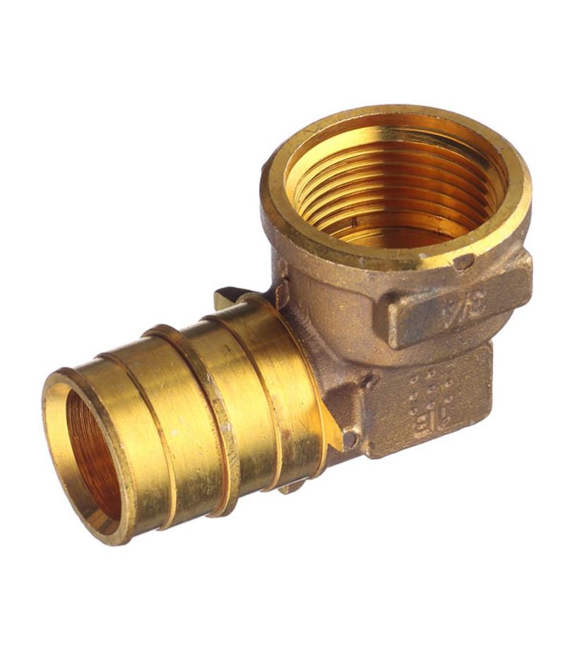 Угол Uponor (1023026) 25 мм х 3/4 ВР(г) латунный