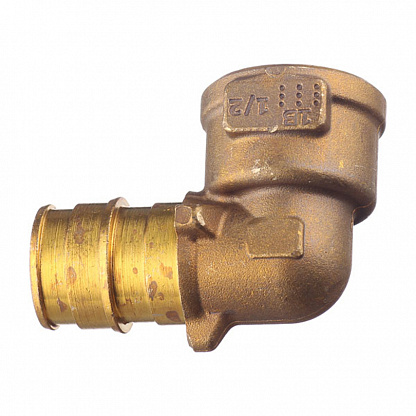 Угол Uponor (1023024) 20 мм х 1/2 ВР(г) латунный