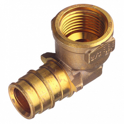Угол Uponor (1023024) 20 мм х 1/2 ВР(г) латунный