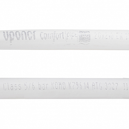 Труба из сшитого полиэтилена PE-Xa Uponor Comfort Pipe Plus (1009230) 20 х 2,0 мм PN6 белая (240 м)